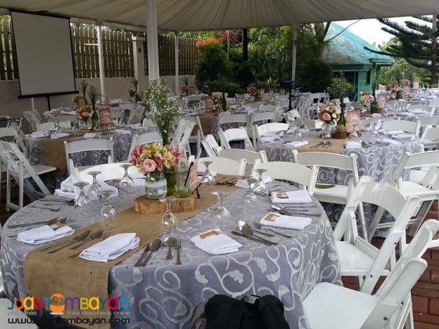 Garden wedding reception @casademiguelitostagaytay