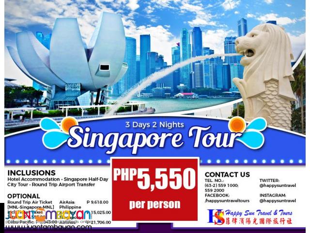 3D2N Singapore Tour