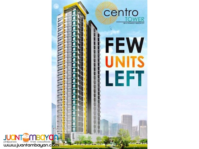 2 BEDROOMS FOR SALE IN CUBAO CENTRO TOWER IN QUEZON CITY