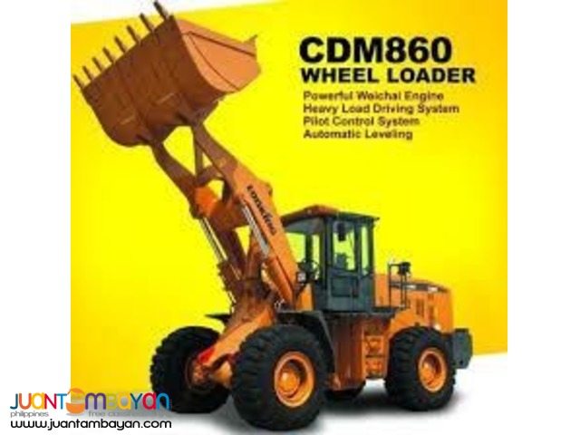 wheel loader CDM860