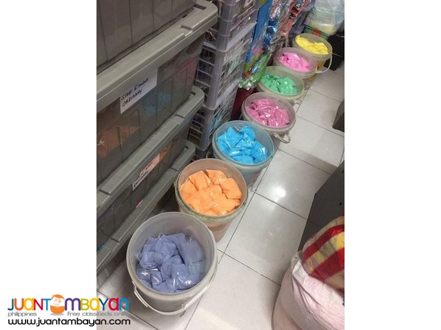 holi powder for funrun and prenup on hand 