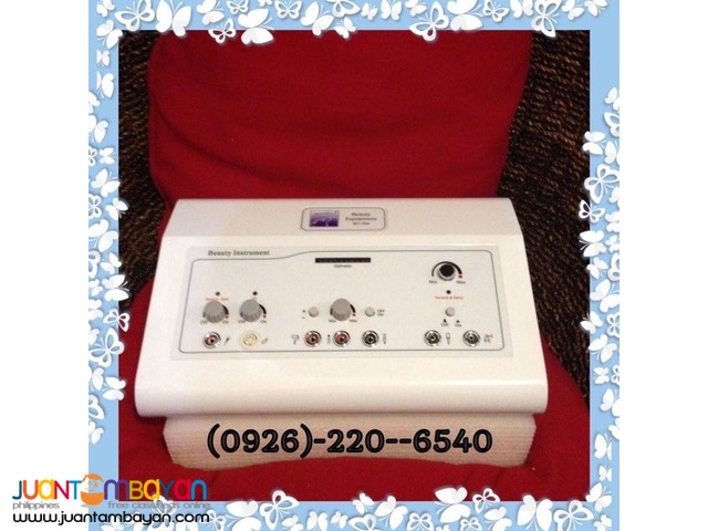 *sprayer vacuum laser galvanic facial diamond peel machine 6in1