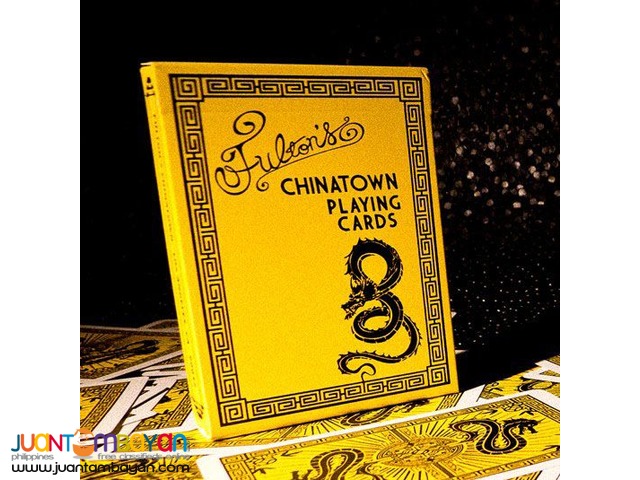 Fulton's Chinatown Game of Death Playing Cards