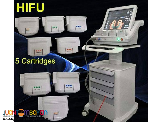 5in1 HIFU ULTHERA facial and body slimming machine