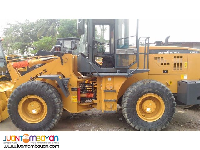 CDM833 Lonking Wheel Loader 1.7cbm Bucket Size New