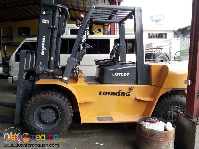 Lonking LG70DT Diesel Forklift Brand New