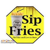 Sip Fries Food Cart Franchise 2018 0917-1254451/0939-9163425