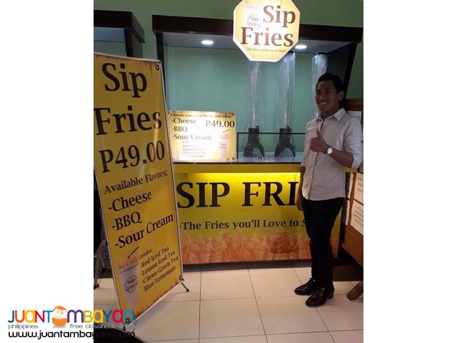 Sip Fries Food Cart Franchise 2018 0917-1254451/0939-9163425