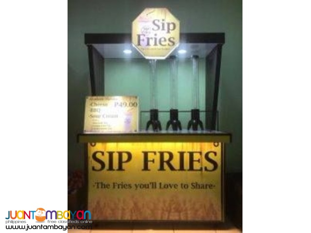 Sip Fries Food Cart Franchise 2018 0917-1254451/0939-9163425