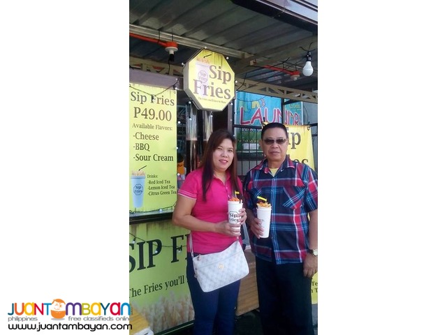 Sip Fries Food Cart Franchise 2018 0917-1254451/0939-9163425