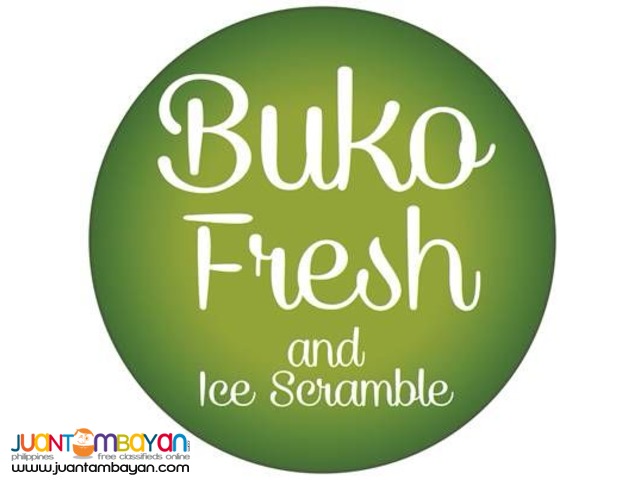 Food Cart: Buko Fresh and Ice Scramble