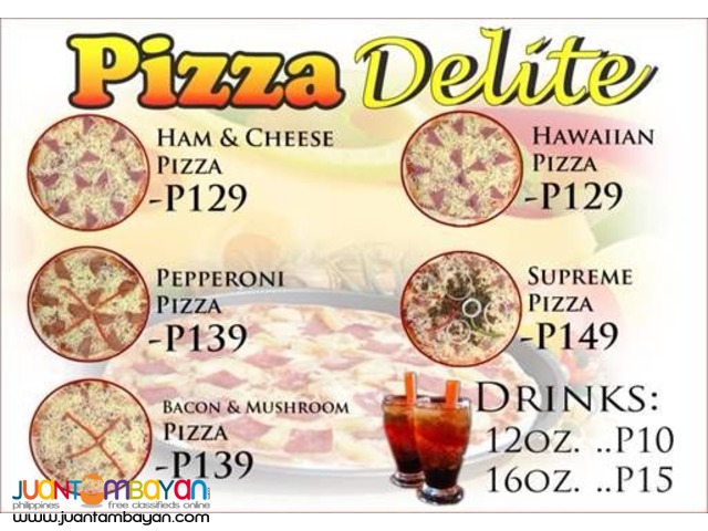 Food Cart Franchise: Pizza Delite
