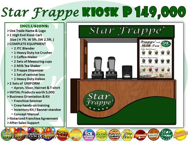 Star Frappe Food Cart and Snack bar 2018