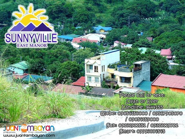Sunnyville East Manor Lot for Sale near Taguig Makati