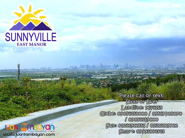 Sunnyville East Manor Lot for Sale near Taguig Makati