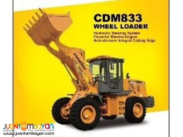 wheel loader CDM833