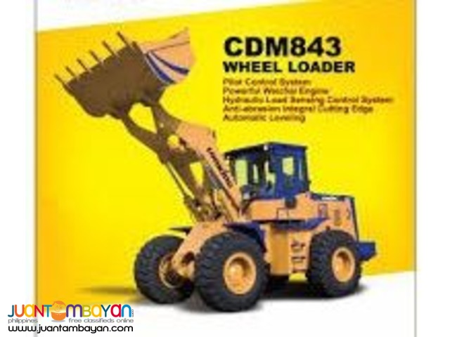 wheel loader CDM843