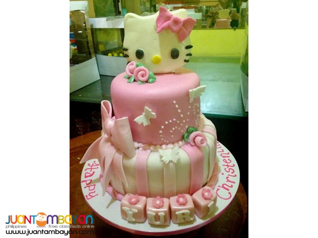 Elegant Birthday Cake for Girls