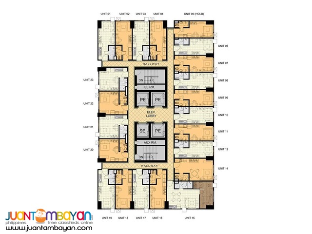 SPECTRUM IN ORTIGAS PRE-SELLING CONDO STUDIO TYPE 24K MONTHLY