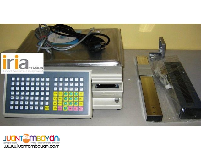 WEIGHING SCALE WITH BARCODE PRINTER  