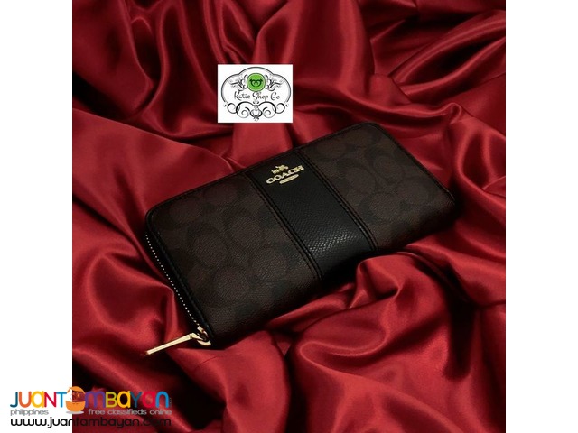 COACH WALLET - COACH LEATHER WALLET - AUTHENTIC QUALITY