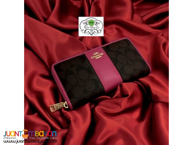 COACH WALLET - COACH LEATHER WALLET - AUTHENTIC QUALITY