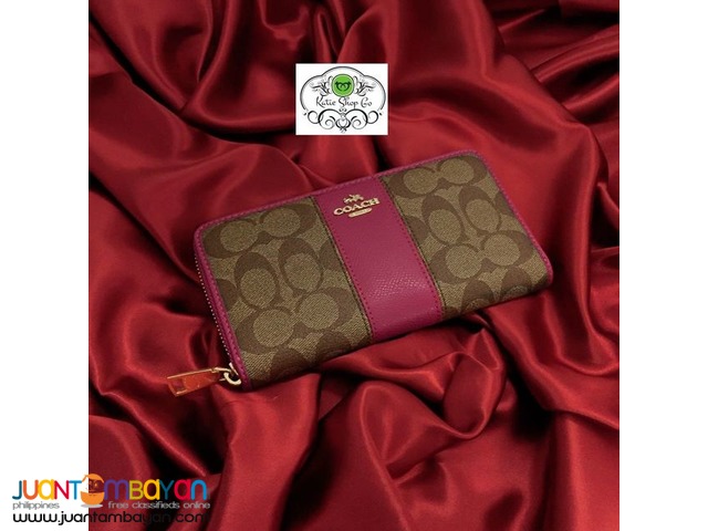 COACH WALLET - COACH LEATHER WALLET - AUTHENTIC QUALITY