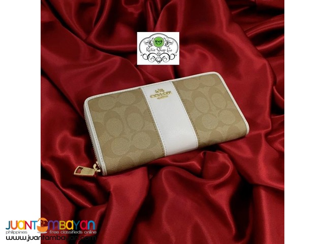 COACH WALLET - COACH LEATHER WALLET - AUTHENTIC QUALITY
