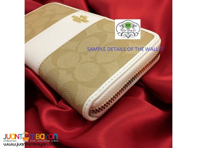 COACH WALLET - COACH LEATHER WALLET - AUTHENTIC QUALITY