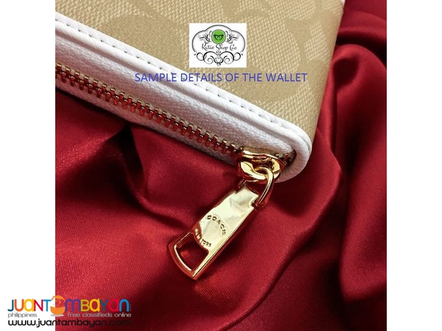 COACH WALLET - COACH LEATHER WALLET - AUTHENTIC QUALITY