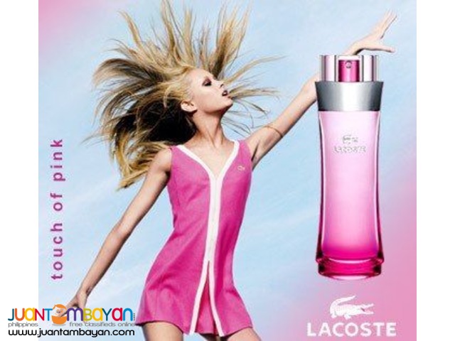 AUTHENTIC PERFUME - Lacoste Touch of Pink 90ML 