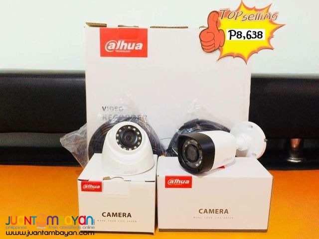 Dahua: 2 Camera CCTV Package Promo with Live Mobile Phone Viewing