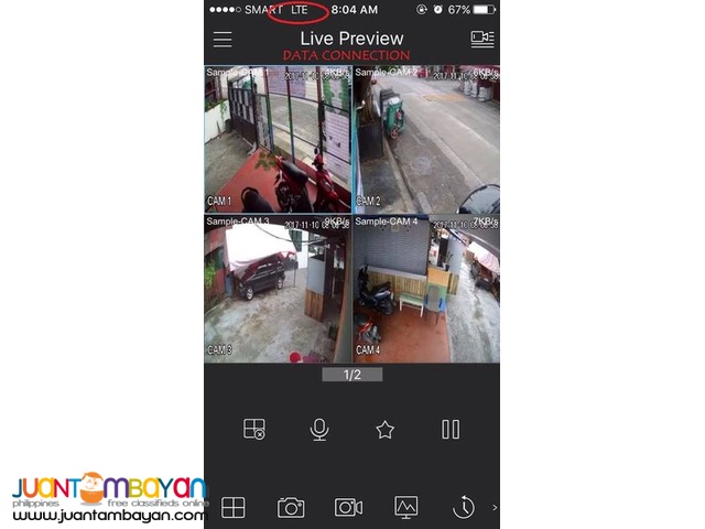 cctb hd cameras 2mp 1080p with automatic night vision