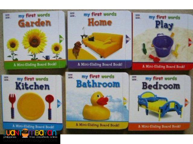Six Mini sliding book of Your Baby Can Read