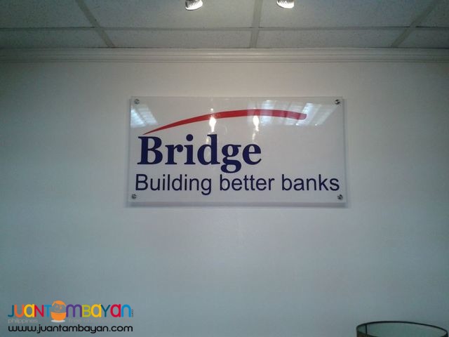 Acrylic signage maker