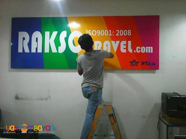 Acrylic signage maker