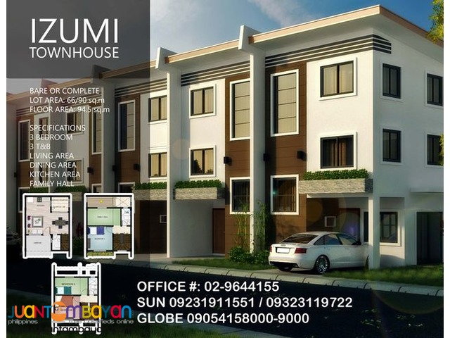 Izumi House for Sale in Zuri Taytay Rizal near SM