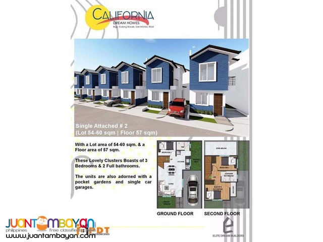 California Dream Homes House and Lot