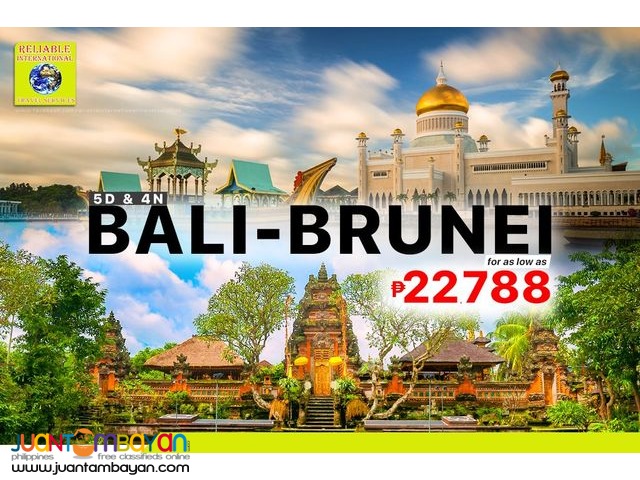 Brunei & Bali Twin Cities Tour Package via Royal Brunei