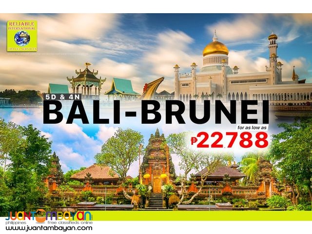 Brunei & Bali Twin Cities Tour Package via Royal Brunei Brunei & Bali Twin Cities Tour Package via Royal Brunei