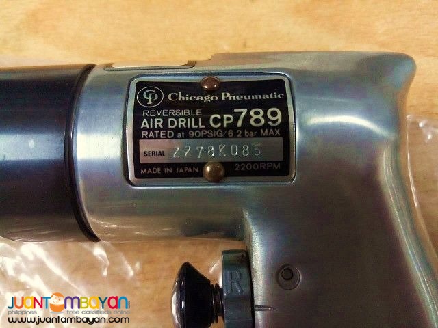 Chicago Pneumatic CP789 3/8-inch Reversible Air Drill