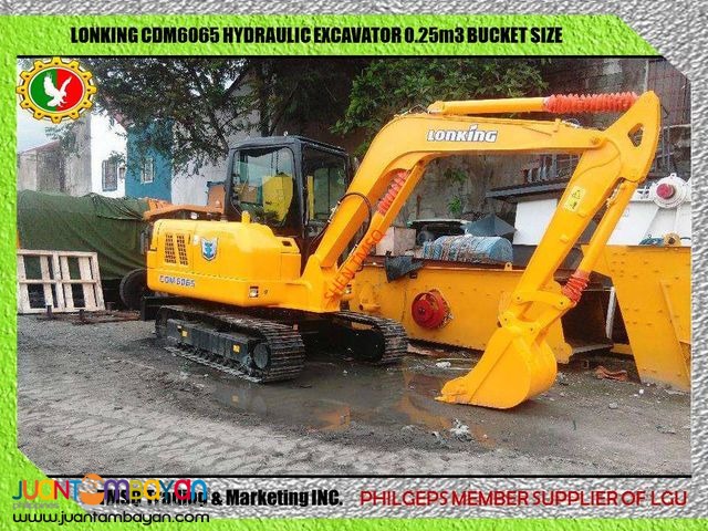 CDM6065 Lonking Hydraulic Excavator / Backhoe 