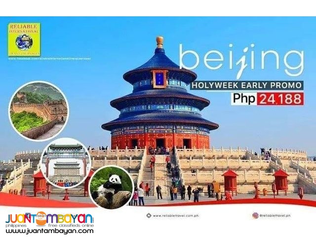 ALL IN! 4D3N Beijing Holy Week Special + Visa & Airfare 