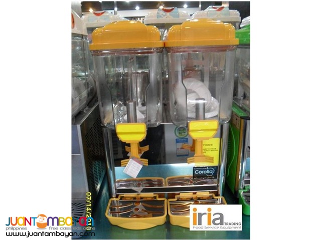 JUICE DISPENSER 2TUBS    