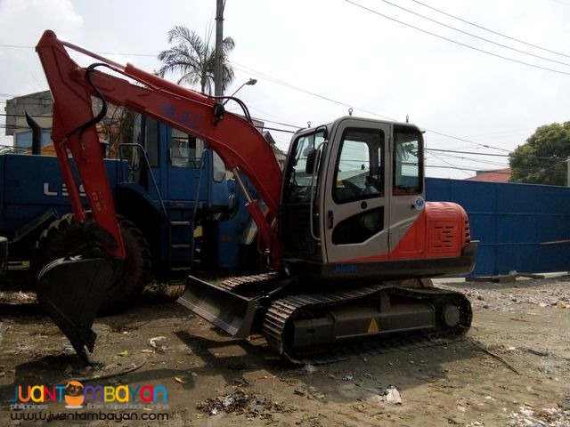 Jinggong JG80 brandnew backhoe Chain Type