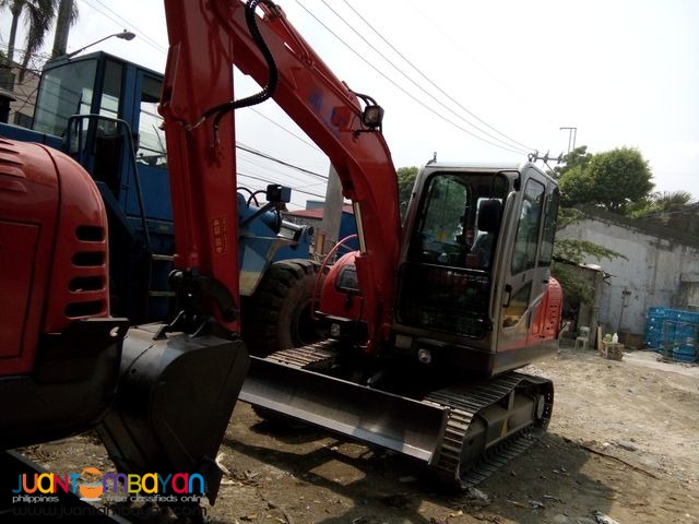 Jinggong JG80 brandnew backhoe Chain Type