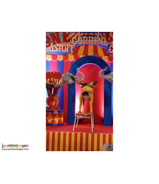 Circus, party, performers, acrobatics show