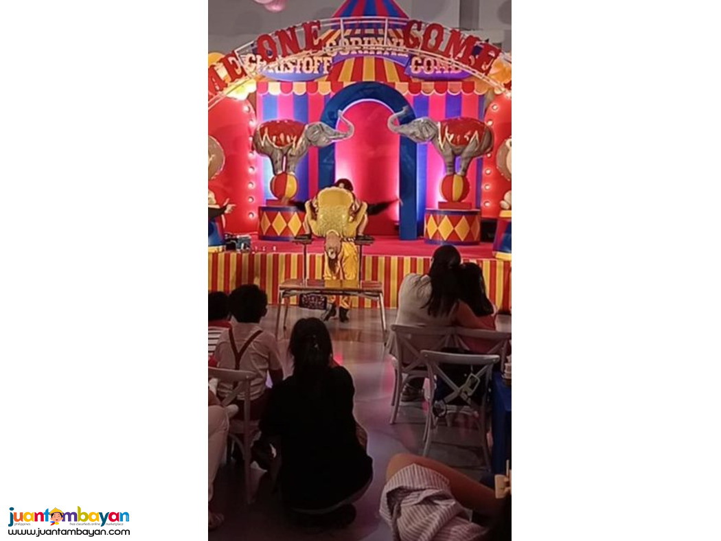 Circus, party, performers, acrobatics show