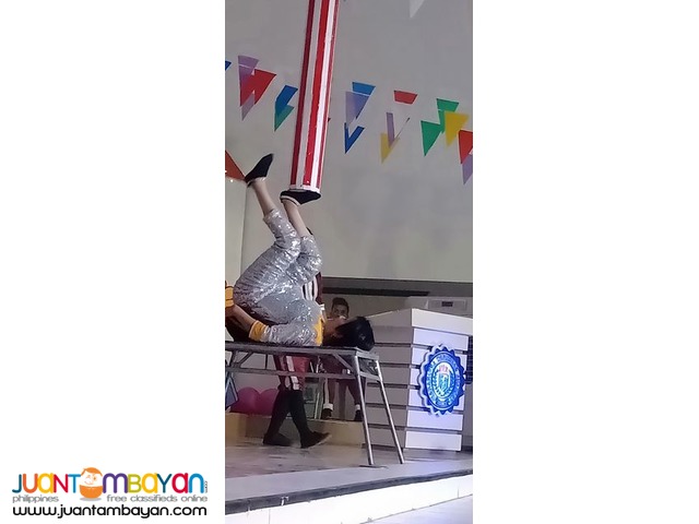 Circus, party, performers, acrobatics show