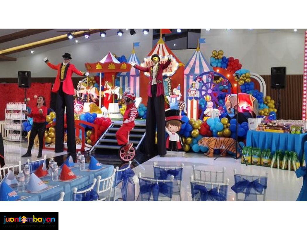 Circus Carnival Theme party performers